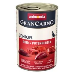 Voordeelpakket Animonda GranCarno 12 X 400 G -Hondenbenodigdheden Korting 51318 pla animonda grancarno senior rinduputenherzen 400g 2 1