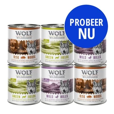 Wolf Of Wilderness - Gemengd Pakket 3 Wolf Of Wilderness - Gemengd Pakket