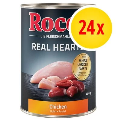 Voordeelpakket: Rocco Real Hearts 24 X 400 G 3 Voordeelpakket: Rocco Real Hearts 24 X 400 G