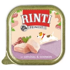 Megapak Rinti Fijnste 44 X 150 G Hondenvoer -Hondenbenodigdheden Korting 60589 PLA Rinti Feinest Gefluegel Schinken 150g 6 1