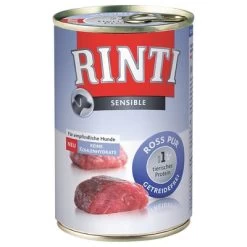 Rinti Sensible Puur 24 X 400 G -Hondenbenodigdheden Korting 64931 PLA Rinti Sensible 400g Ross pur 6
