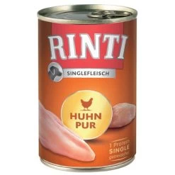 6 X 400 G RINTI Gemengd Probeerpakket Hondenvoer 31 6 X 400 G RINTI Gemengd Probeerpakket Hondenvoer -Hondenbenodigdheden Korting 65032 pla rintisingle huhnpur 2
