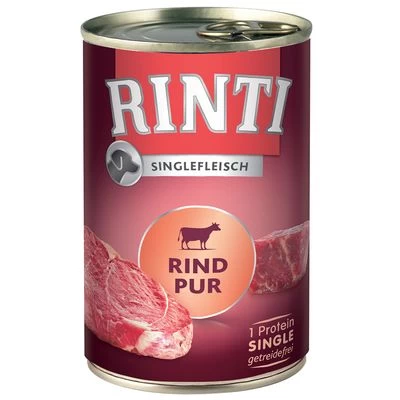 6 X 400 G RINTI Gemengd Probeerpakket Hondenvoer 14 6 X 400 G RINTI Gemengd Probeerpakket Hondenvoer - Afbeelding 12