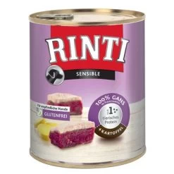 Rinti Sensible 6 X 800 G -Hondenbenodigdheden Korting 65460 pla rinti ganskartoffel 800g 8