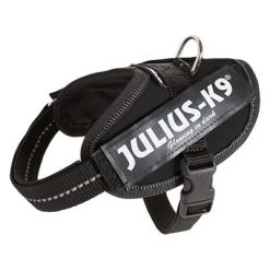 Julius K9 JULIUS-K9 IDC®-Powertuigje Zwart + JULIUS-K9® Rubberen Dubbellijn -Hondenbenodigdheden Korting 65896 pla juliusk9 idc powergeschirr 4