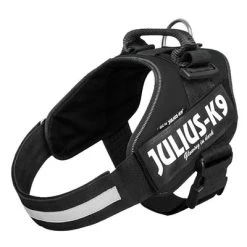 Julius K9 JULIUS-K9 IDC®-Powertuigje Zwart + JULIUS-K9® Rubberen Dubbellijn -Hondenbenodigdheden Korting 65900 65901 65902 pla juliusk9 idc powergeschirr 0