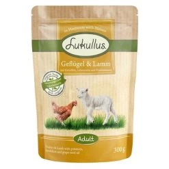 Voordeelpakket Lukullus Maaltijdzakjes 24 X 300 G -Hondenbenodigdheden Korting 68113 lukullus gefluegel lamm 300 g 0