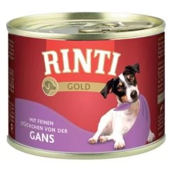 Rinti Gold 12 X 185 G Hondenvoer -Hondenbenodigdheden Korting 70640 pla rinti gold gans 185g 4 1