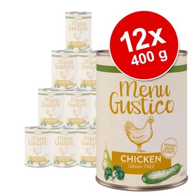 Voordeelpakket Lukullus Menu Gustico 12 X 400 G Hondenvoer