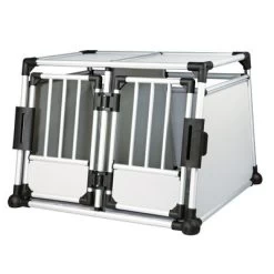 Trixie Transportbox Aluminium Dubbel