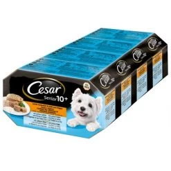 Cesar Senior 10+ Gemengd Pakket Hondenvoer 5 Cesar Senior 10+ Gemengd Pakket Hondenvoer -Hondenbenodigdheden Korting 76445 pla cesar mixkarton 10 8x150g 5