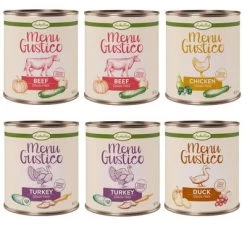 Probeerpakket Lukullus Menu Gustico Hondenvoer -Hondenbenodigdheden Korting 773774 gemischtes probierpaket lukullus menu gustico2 5 1