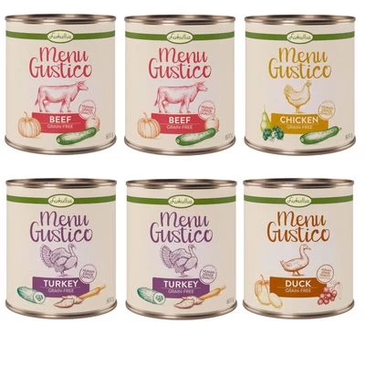 Voordeelpakket Lukullus Menu Gustico 12 X 800 G Hondenvoer 4 Voordeelpakket Lukullus Menu Gustico 12 X 800 G Hondenvoer - Afbeelding 2