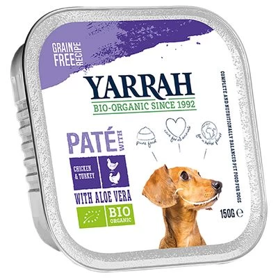 Yarrah Wellness Bio Paté 12 X 150 G Hondenvoer - Afbeelding 3