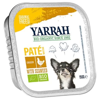 Yarrah Wellness Bio Paté 12 X 150 G Hondenvoer