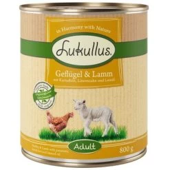 Voordeelpakket Lukullus 24 X 800 G 13 Voordeelpakket Lukullus 24 X 800 G -Hondenbenodigdheden Korting 800g geflugel lamm 1000x1000aaa 9