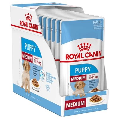 Royal Canin Medium Puppy Hondenvoer In Saus 4 Royal Canin Medium Puppy Hondenvoer In Saus - Afbeelding 2