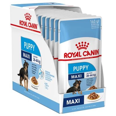 Royal Canin Maxi Puppy Hondenvoer In Saus 4 Royal Canin Maxi Puppy Hondenvoer In Saus - Afbeelding 2