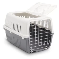 Savic Transportbox Zephos 2 Open 5 Savic Transportbox Zephos 2 Open -Hondenbenodigdheden Korting 83536 pla zephos 2 open white grey hs 01 2