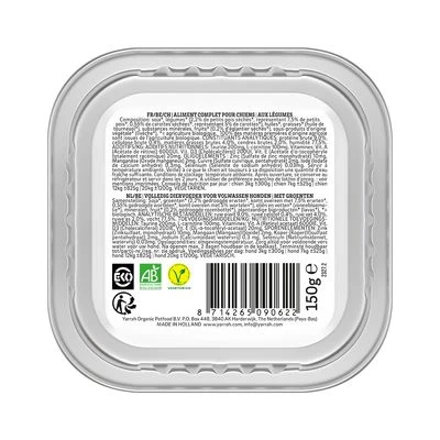 Voordeelpakket Yarrah Bio Hondenvoer 12 X 150 G - Afbeelding 5