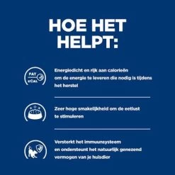 Hill's Prescription Diet Canine A/D Restorative Care Honden- En Kattenvoer Met Kip 16 Hill's Prescription Diet Canine A/D Restorative Care Honden- En Kattenvoer Met Kip -Hondenbenodigdheden Korting atf 605598 how it helps 3