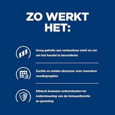 Hill's Prescription Diet Canine A/D Restorative Care Honden- En Kattenvoer Met Kip 7 Hill's Prescription Diet Canine A/D Restorative Care Honden- En Kattenvoer Met Kip - Afbeelding 5