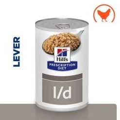 Hill's Prescription Diet Canine L/D Liver Care Hondenvoer Original -Hondenbenodigdheden Korting atf 605678 enhanced package front plp 7