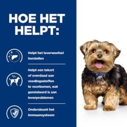 Hill's Prescription Diet Canine L/D Liver Care Hondenvoer Original -Hondenbenodigdheden Korting atf 605678 how it helps 8 1