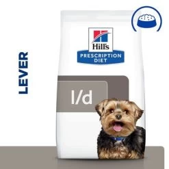 Hill's Prescription Diet Canine L/D Liver Care Hondenvoer Original -Hondenbenodigdheden Korting atf 605842 enhanced package front plp 8 1