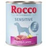 Rocco Sensitive 6 X 800 G -Hondenbenodigdheden Korting etikett rocco nf sensitive 800g truthahn 1000x1000 4