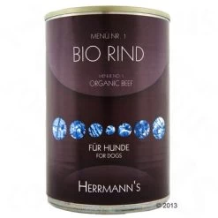 Herrmann's Menu Smulpakket 12 X 400 G 18 Herrmann's Menu Smulpakket 12 X 400 G -Hondenbenodigdheden Korting herrmanns men hundrind1 400 7