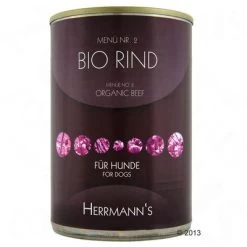 Herrmann's Menu Smulpakket 12 X 400 G 21 Herrmann's Menu Smulpakket 12 X 400 G -Hondenbenodigdheden Korting herrmanns men hundrind2 400 1