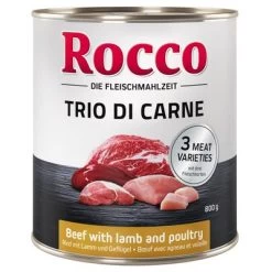 Rocco Trio Di Carne Gemengd Probeerpakket 6 X 800 G Hondenvoer 8 Rocco Trio Di Carne Gemengd Probeerpakket 6 X 800 G Hondenvoer -Hondenbenodigdheden Korting la 122213 rocco triodicarne beeflambpoultry 800g 1000x1000 5 1