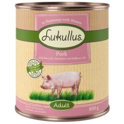 Voordeelpakket Lukullus 24 X 800 G 19 Voordeelpakket Lukullus 24 X 800 G -Hondenbenodigdheden Korting lk 800g landguth adult pork 1000x1000 1