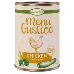 Probeerpakket Lukullus Menu Gustico Hondenvoer -Hondenbenodigdheden Korting lukullus menu gustico chicken 400g 1000x1000 6 2