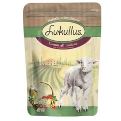 Voordeelpakket Lukullus Maaltijdzakjes 24 X 300 G -Hondenbenodigdheden Korting lukullus pouch italien 4