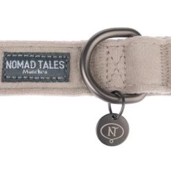 Halsband Nomad Tales Blush, Taupe -Hondenbenodigdheden Korting nomad tales blush halsbaender fg 1306 7