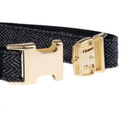 Nomad Tales Calma Halsband, Ebony -Hondenbenodigdheden Korting nomad tales calma halsbaender fg 1602 2
