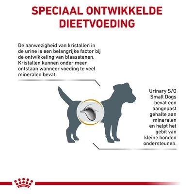 Royal Canin Veterinary - Urinary S/O Small Dog Hondenvoer 10 Royal Canin Veterinary - Urinary S/O Small Dog Hondenvoer - Afbeelding 8