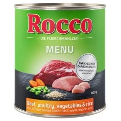 Voordeelpakket Rocco Menu 24 X 800 G 11 Voordeelpakket Rocco Menu 24 X 800 G -Hondenbenodigdheden Korting rocco menu beefpoultry 800g 1000x1000 2