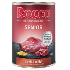 Voordeelpakket: Rocco Senior 24 X 400 G -Hondenbenodigdheden Korting rocco senior lamb 400g 1000x1000 8