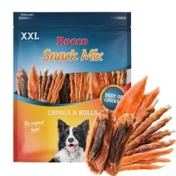 Rocco Snack Mix XXL Kip -Hondenbenodigdheden Korting rocco xxl mixpack 1000g 1000x1000 snacks 2