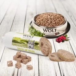 Wolf Of Wilderness Adult 6 X 400 G - Worst -Hondenbenodigdheden Korting sausageboard green 5