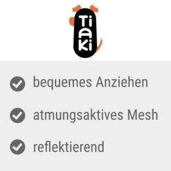 TIAKI Harnas Wave Vest, Beige -Hondenbenodigdheden Korting tiaki geschirr wave vest usps 1 1