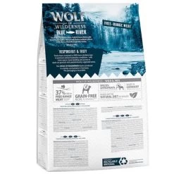 Wolf Of Wilderness Senior Blue River Scharrelkip & Zalm Hondenvoer -Hondenbenodigdheden Korting wow freerange classic blueriver senior 1kg back 1000x1000 3