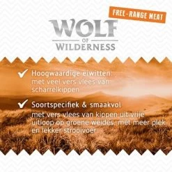 Voordeelpakket 12 X 800 G Wolf Of Wilderness Scharrelvlees Hondenvoer -Hondenbenodigdheden Korting wow freerange wet board wideacres 1000x1000 nl 9