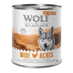 Voordeelpakket 12 X 800 G Wolf Of Wilderness Scharrelvlees Hondenvoer -Hondenbenodigdheden Korting wow freerange wideacres 800g 1000x1000 1 9